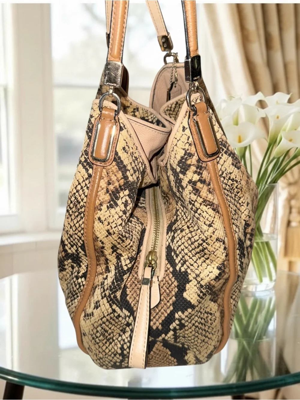Coach slouchy hobo
